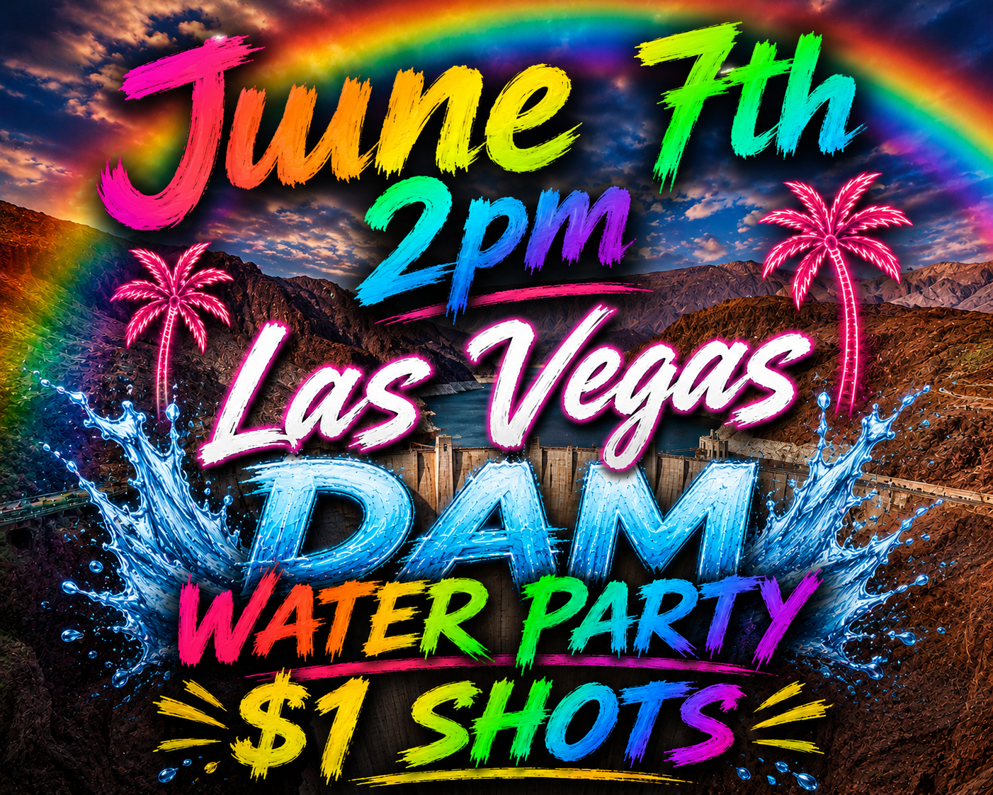 Las Vegas Dam Water Party